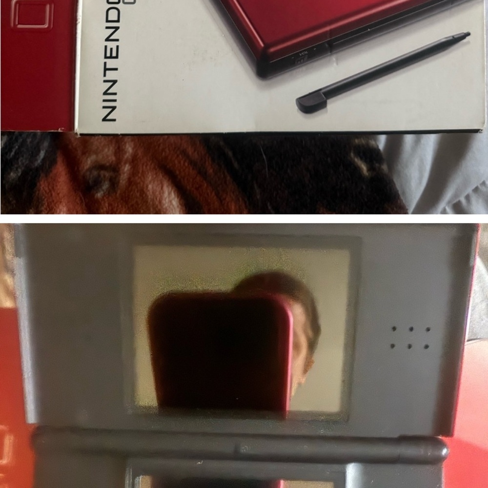 Nintendo DS Lite Crimson Red Console